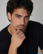 Anillo de Hombre en Acero Inoxidable Plateado - Imagen 2