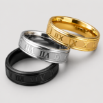 Anillo acero inoxidable vintage