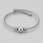 Brazalete de acero inoxidable