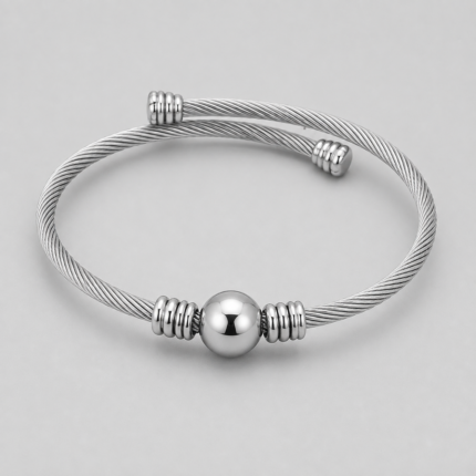 Brazalete de acero inoxidable